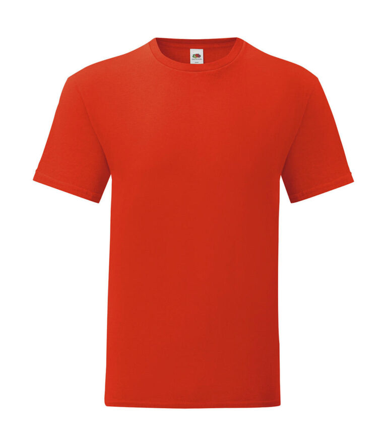 ανδρικό κοντομάνικο μπλουζάκι σε χρώμα κόκκινο έντονο