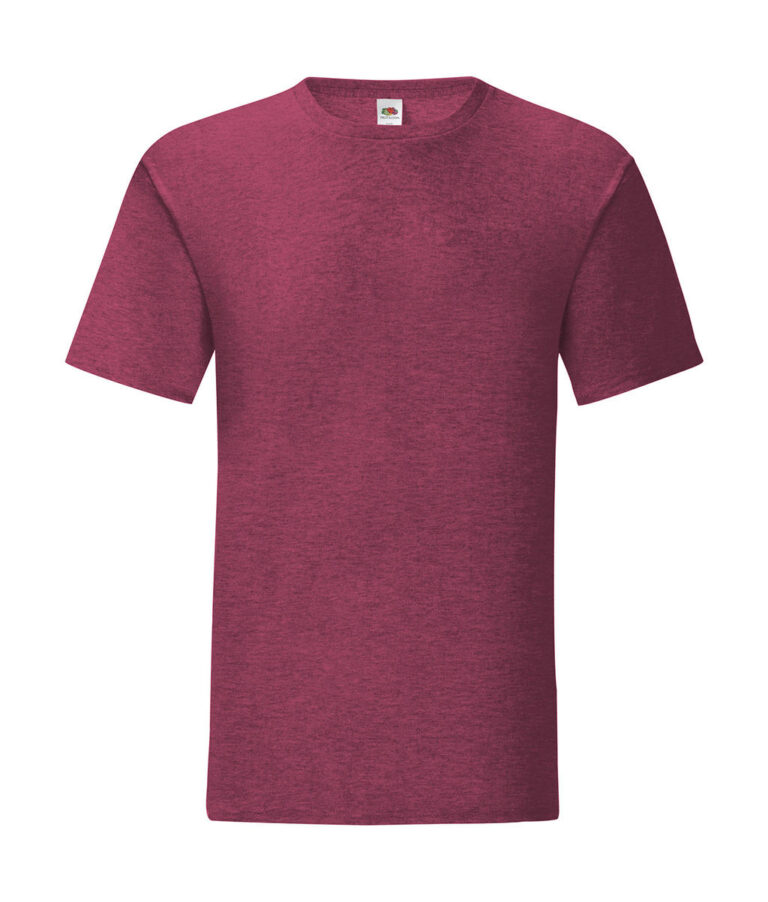 ανδρικό κοντομάνικο μπλουζάκι σε χρώμα μπορντώ με νερά
