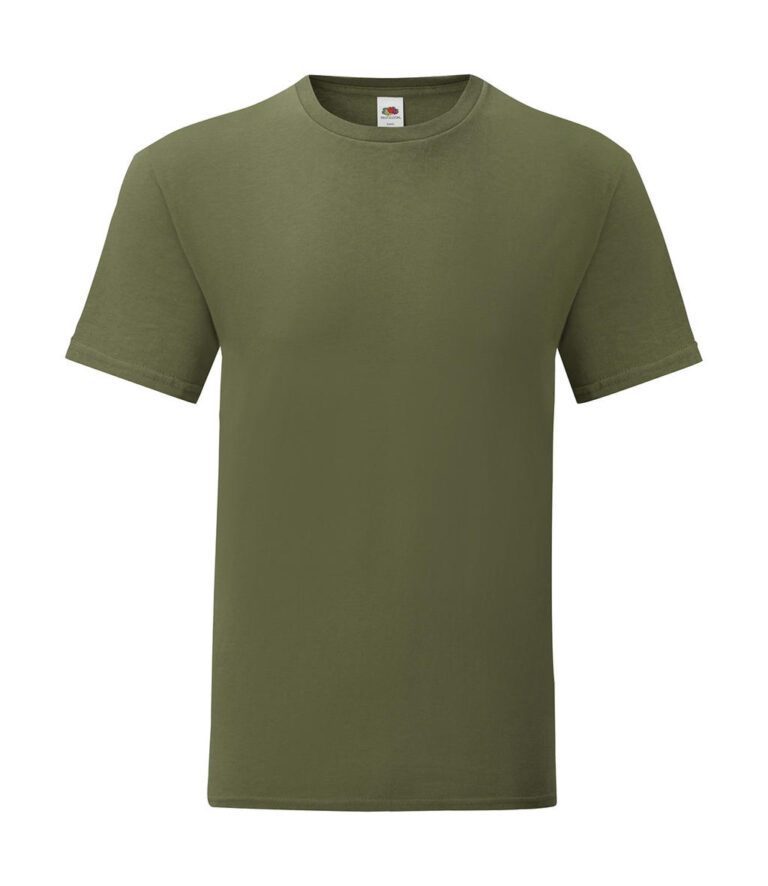 ανδρικό κοντομάνικο μπλουζάκι σε χρώμα χακί