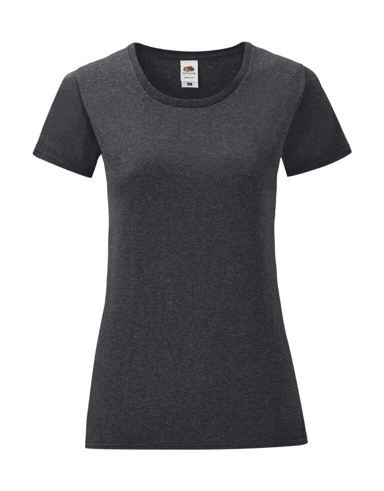 γυναικείο κοντομάνικο μπλουζάκι σε χρώμα γκρι σκούρο με νερά