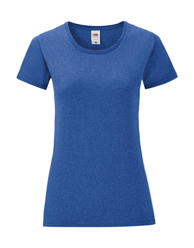 γυναικείο κοντομάνικο μπλουζάκι σε χρώμα μπλε ρουά με νερά