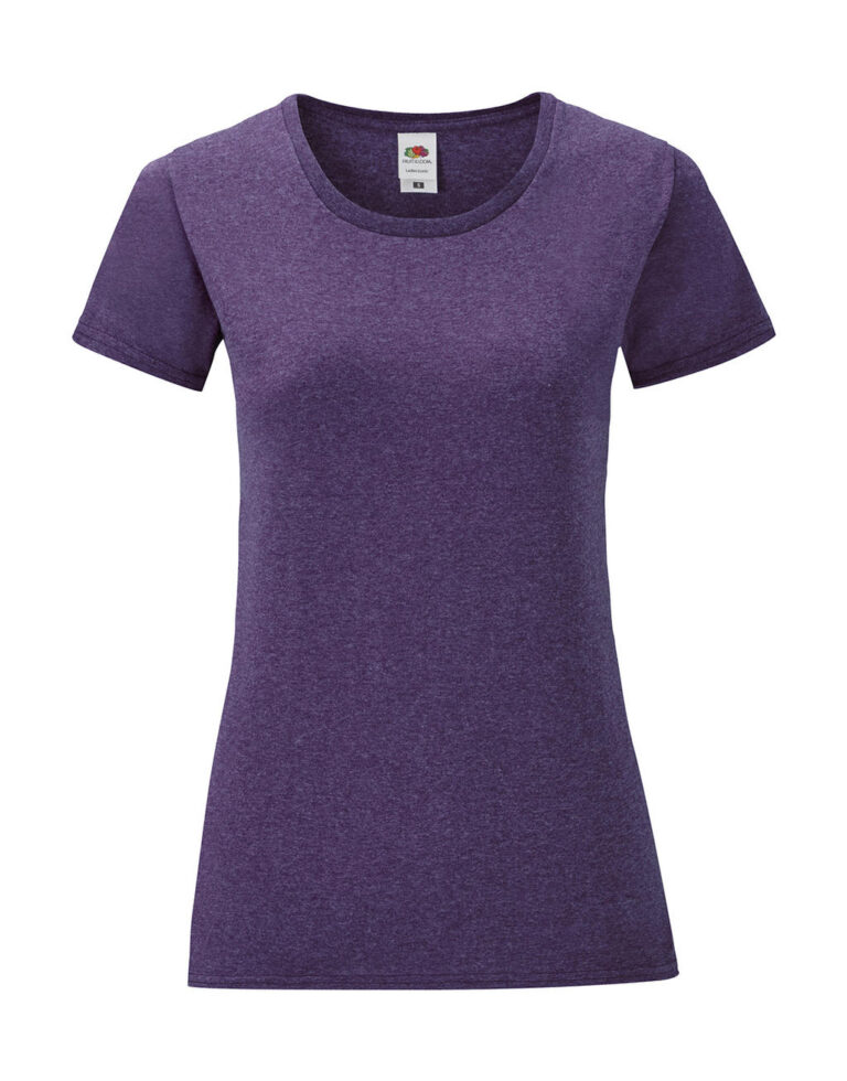 γυναικείο κοντομάνικο μπλουζάκι σε χρώμα μωβ με νερά