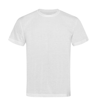 ανδρικό κοντομάνικο μπλουζάκι σε χρώμα λευκό