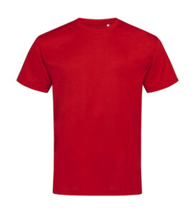 ανδρικό κοντομάνικο μπλουζάκι σε χρώμα κόκκινο