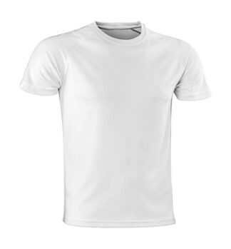 ανδρικό αθλητικό κοντομάνικο μπλουζάκι σε χρώμα λευκό