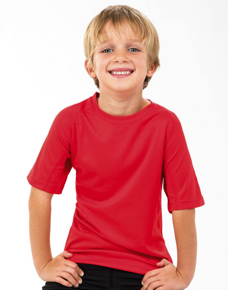 παιδικό κοντομάνικο μπλουζάκι σε χρώμα κόκκινο