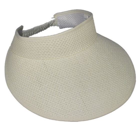 καπέλο τένις λευκό με λάστιχο πίσω για καλύτερη εφαρμογή