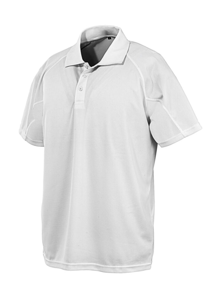 ανδρικό κοντομάνικο πόλο μπλουζάκι σε χρώμα λευκό