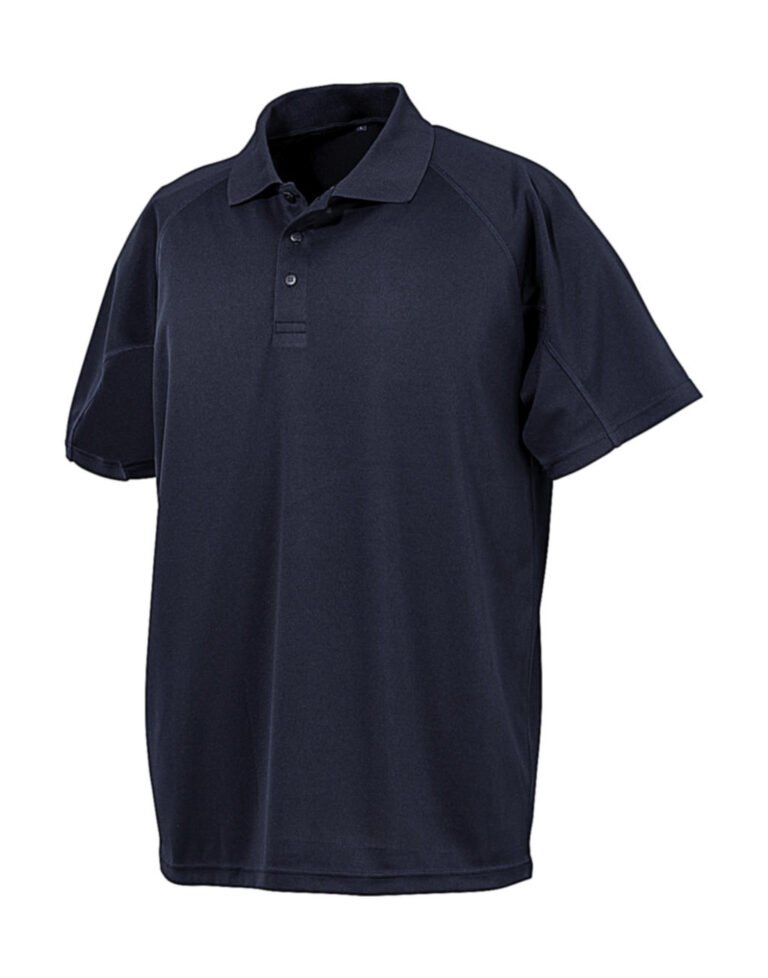 ανδρικό κοντομάνικο πόλο μπλουζάκι σε χρώμα σκούρο μπλε