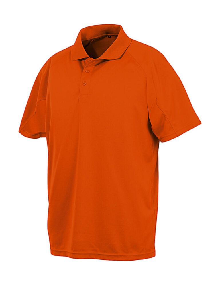 ανδρικό κοντομάνικο πόλο μπλουζάκι σε χρώμα πορτοκαλί