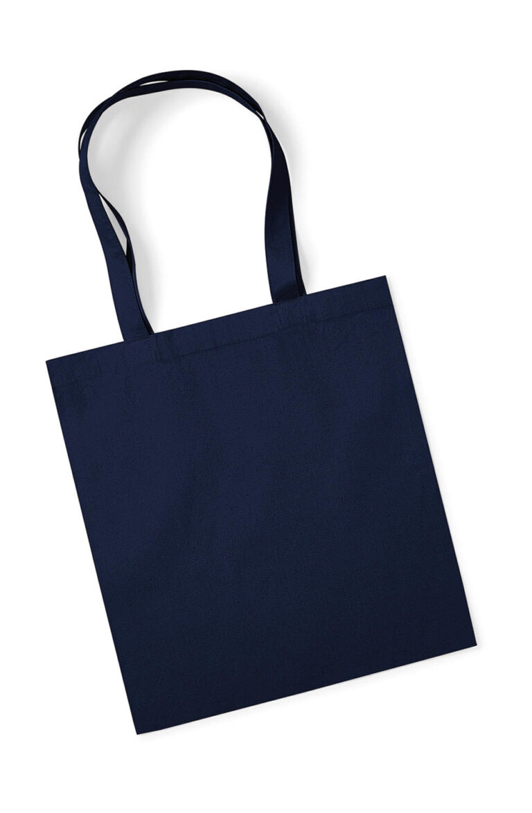 τσάντα ώμου ιδανική για ψώνια σε χρώμα μπλε σκούρο