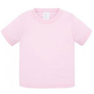 βρεφικό κοντομάνικο μπλουζάκι ροζ