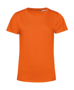 γυναικείο οργανικό κοντομάνικο μπλουζάκι σε χρώμα πορτοκαλί