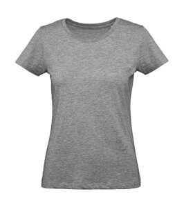 γυναικείο κοντομάνικο μπλουζάκι σε χρώμα ανοιχτό γκρι