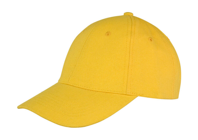 unisex εξάφυλλο καπέλο τζόκει ενηλίκων σε χρώμα κίτρινο