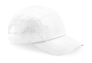 αθλητικό unisex καπέλο με τρύπες στο πλάι για να μπαίνει ο αέρας σε χρώμα λευκό