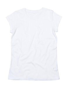 γυναικείο οργανικό κοντομάνικο μπλουζάκι λευκό