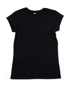 γυναικείο οργανικό κοντομάνικο μπλουζάκι μαύρο
