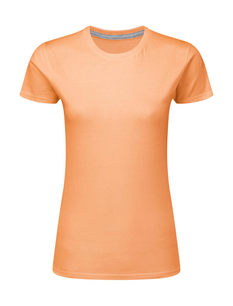 γυναικείο κοντομάνικο μπλουζάκι σε χρώμα κοραλί