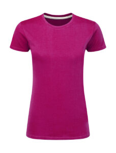 γυναικείο κοντομάνικο μπλουζάκι σε χρώμα φούξια