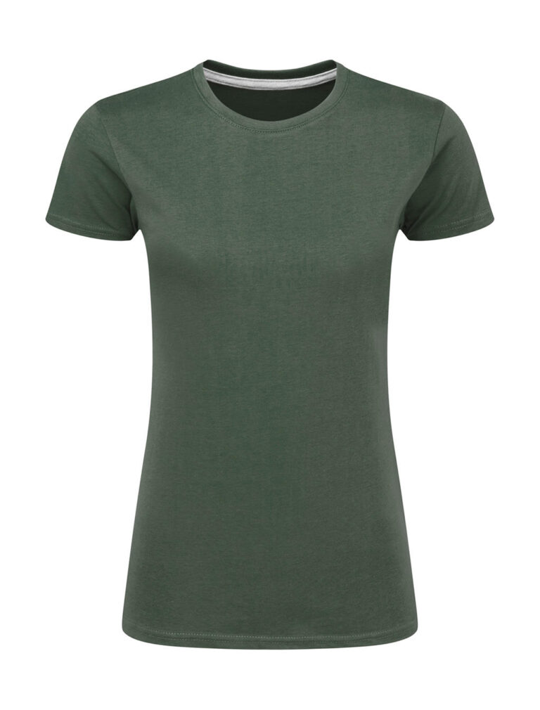 γυναικείο κοντομάνικο μπλουζάκι σε χρώμα πράσινο