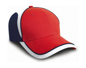 καπέλο unisex τρίχρωμο κόκκινο λευκό και μπλε