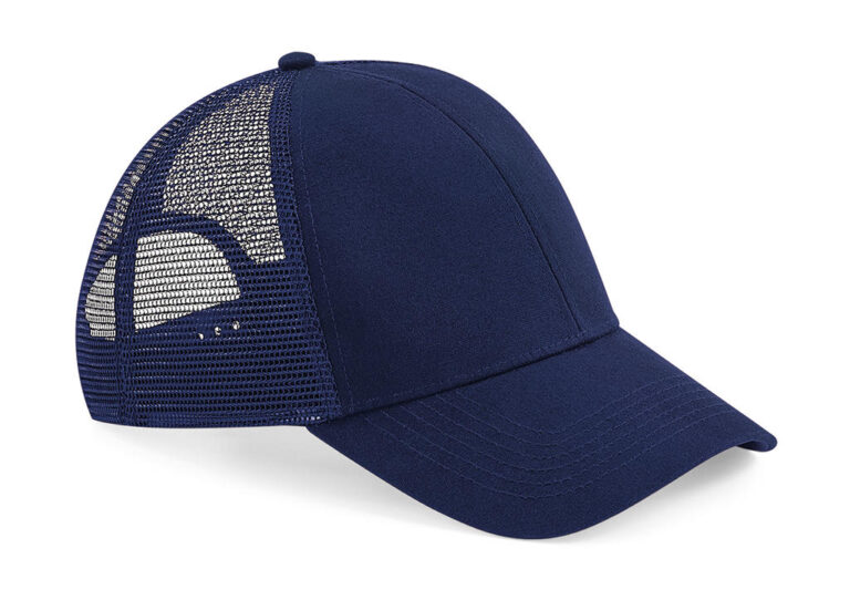 unisex καπέλο με δίχτυ σε χρώμα μπλε