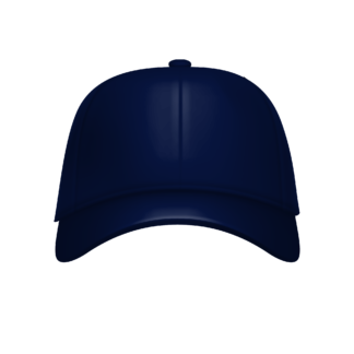 Καπέλο unisex χωρίς δίχτυ πίσω σε χρώμα μπλε σκούρο